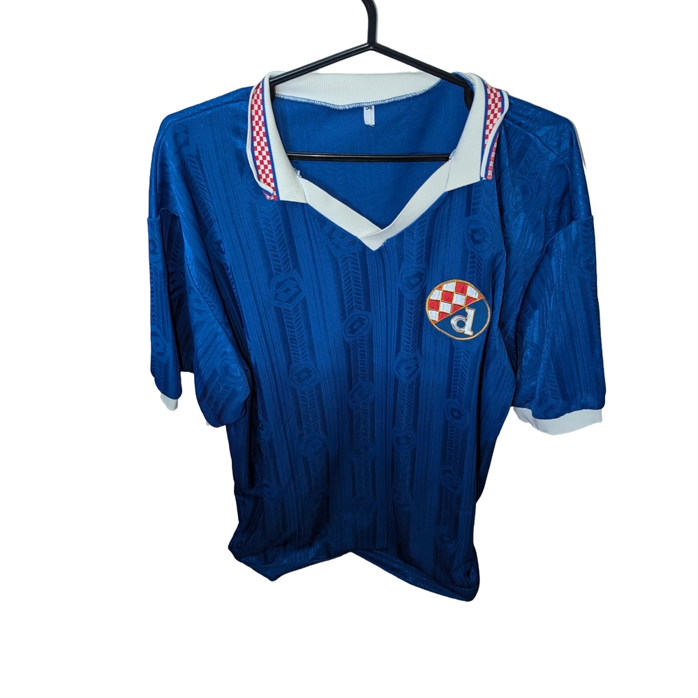 Men's Blue Vintage Dinamo Zagreb Jersey